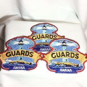 NON Boy Scout BSA Christian Youth Group Awana Guards Lighthouse Jacket Patch